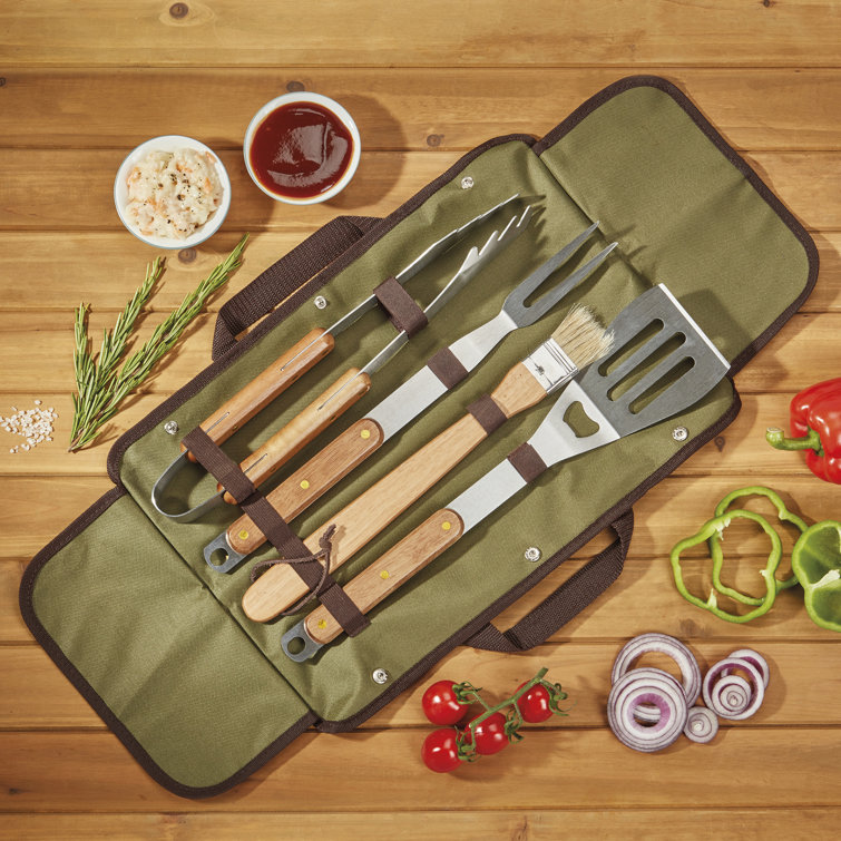 Dakota Fields Swindle 5Piece Grilling Tool Set & Reviews Wayfair.co.uk